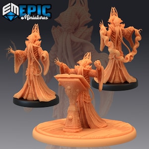 Mind Flayer Overlord - Epic Miniatures | Dungeons & Dragons | Pathfinder | Tabletop