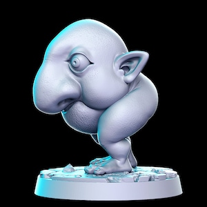 Nobur, Nose Demon Miniature for Tabletop RPGs | RN Estudio | Dungeons and Dragons