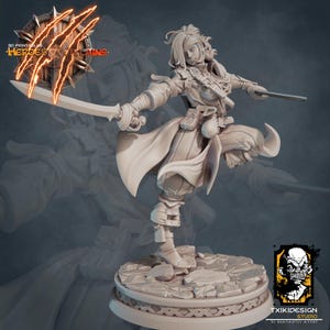 Lahurana the Shadowleaf - Txiki Heroes and Villains 3 | Dungeons & Dragons | Pathfinder | Tabletop