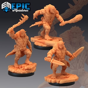 Bugbear - Epic Miniatures #743-745 | Dungeons & Dragons | Pathfinder | Tabletop