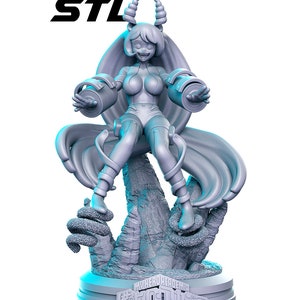 Nijire Pin-Up Miniature for Tabletop RPGs | Dungeon Pin-Ups | Dungeons and Dragons