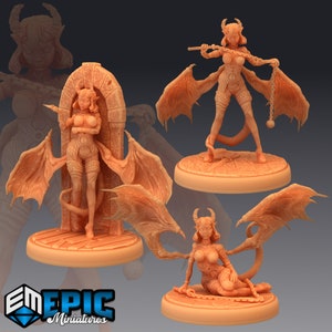 Succubus- Miniaturas épicas / Dragones y mazmorras / Pathfinder / Mesa