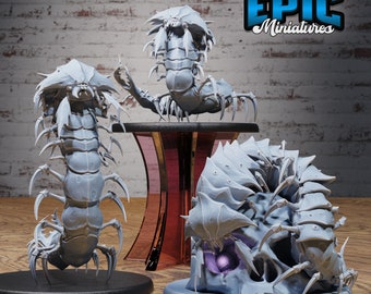 Hell Crawler Centipede  (Large Creature) - Epic Miniatures | Dungeons & Dragons | Pathfinder | Tabletop