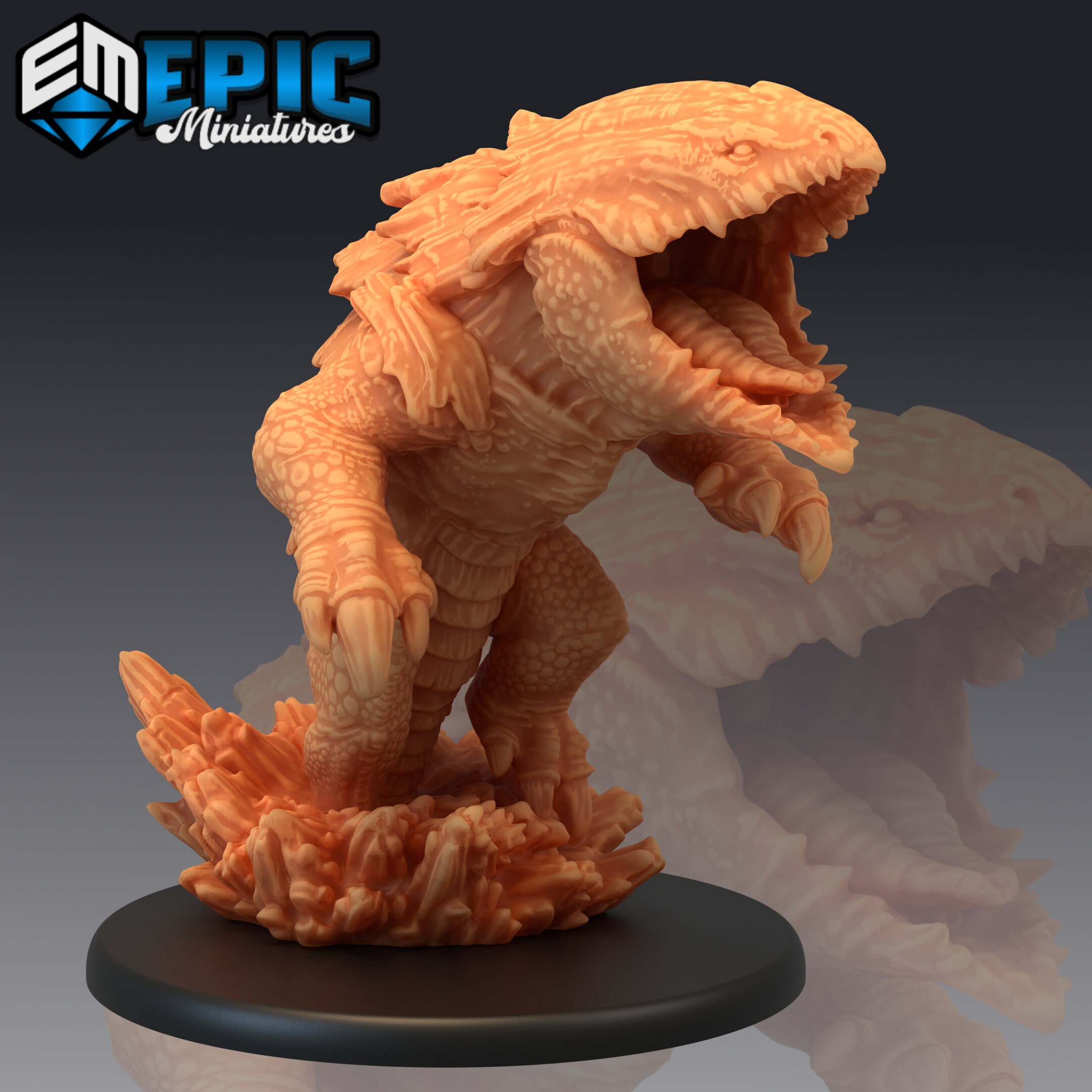 Bulette Land Sharks - Epic Miniatures | Dungeons & Dragons | Pathfinder ...