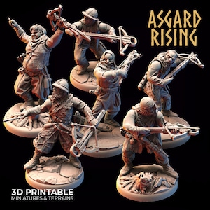 Bandit Deserter Armbrustschützen - Asgard Rising | Dungeons & Drachen | Pfadfinder | Tischplatte