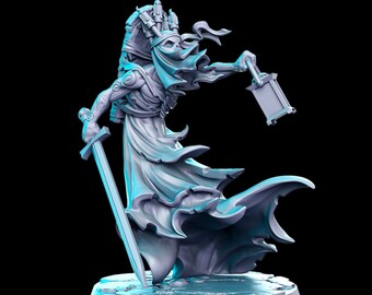 Tholmar, Tomb Wraith - RN Estudio Printed Miniature | Dungeons & Dragons | Pathfinder | Tabletop