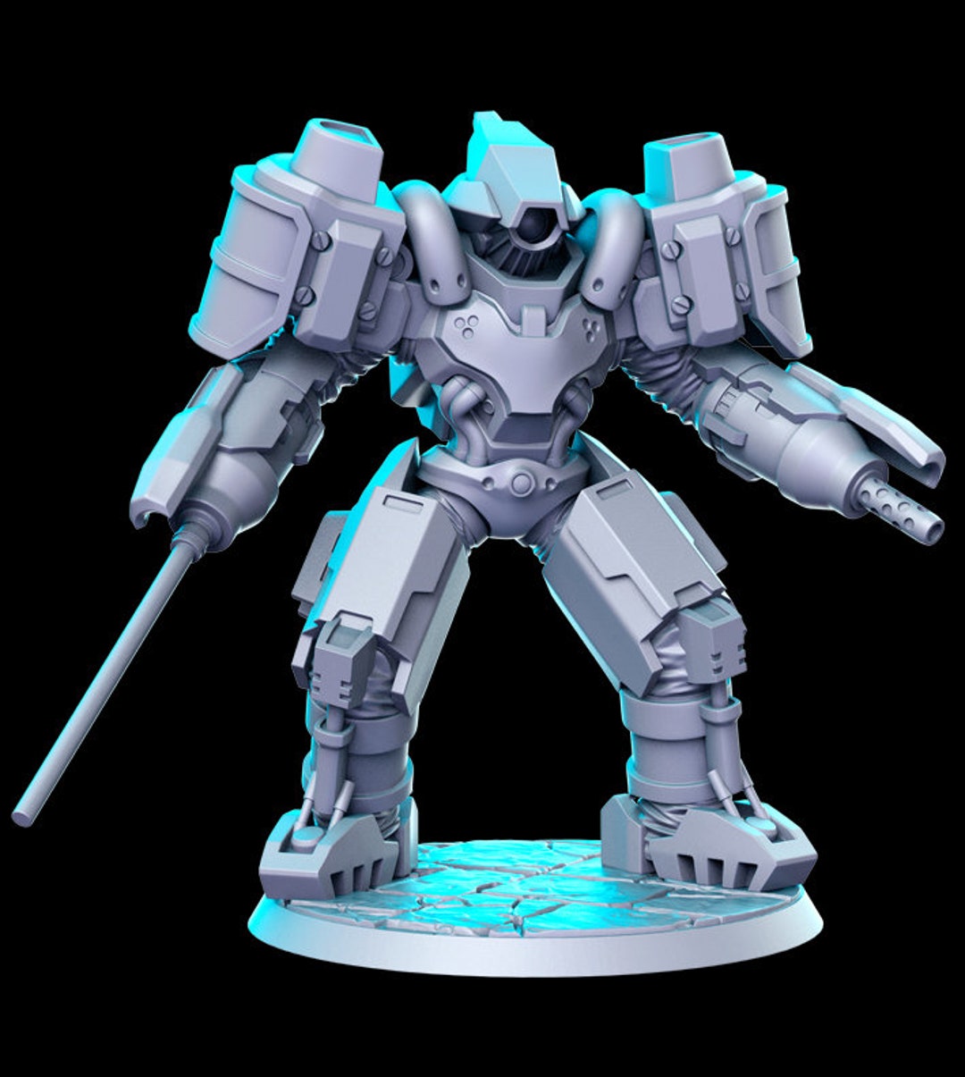 Construct Armored Armored Shock Trooper (large Construct)- RN Estudio Printed Miniature ...