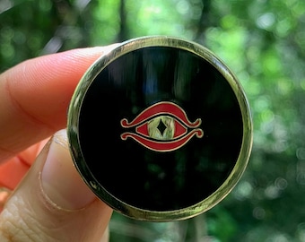 LOTR Auge von Sauron Hard Emaille Pin | Herr der Ringe