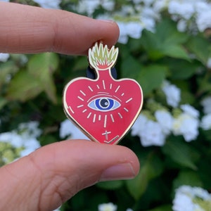 FATM Florence Sacred Heart | Hard Enamel Pin