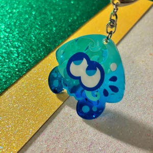 Splatoon Aquatic Creatures Candied Inkling Octoling Borderless Wavy ...
