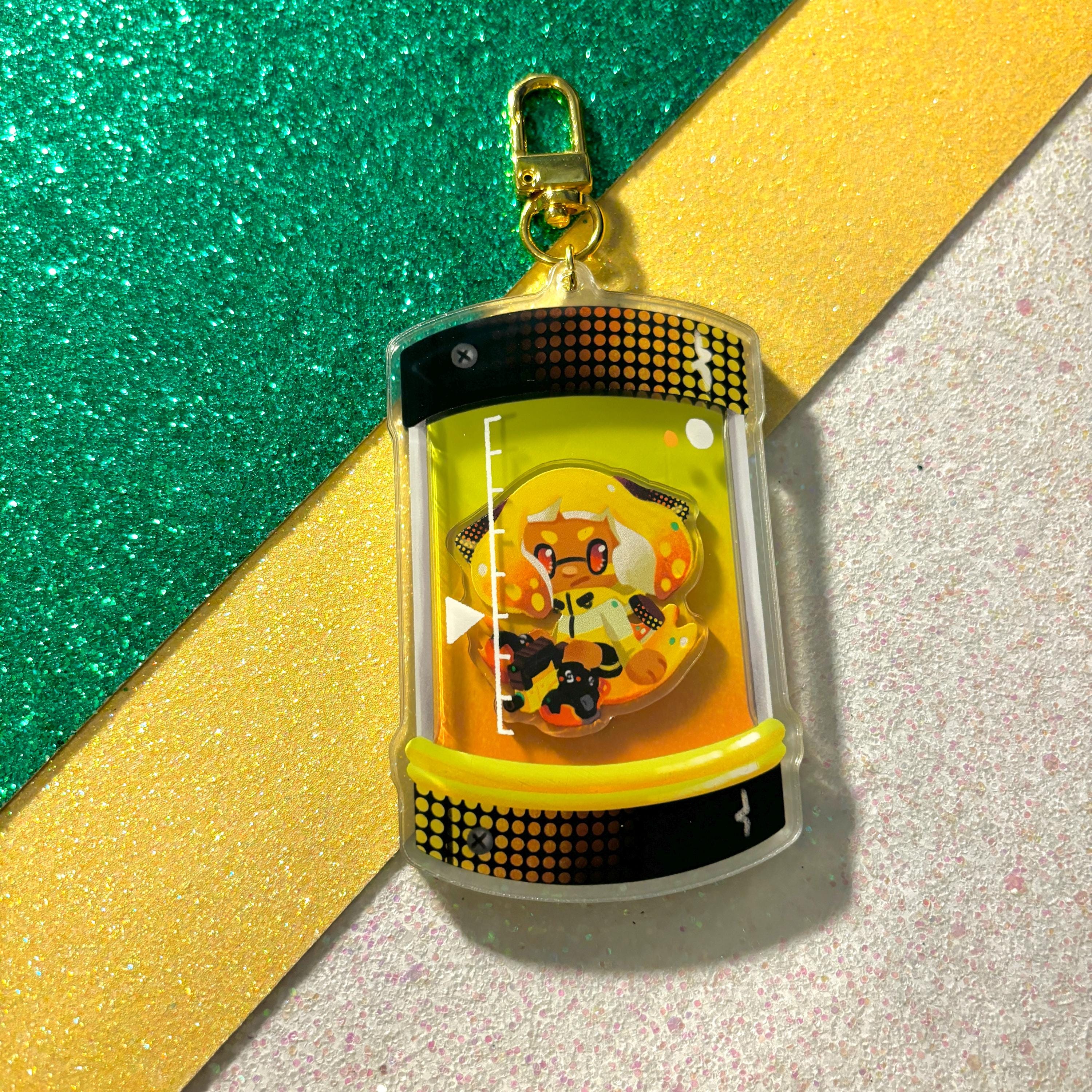 Splatoon Inkling Mascot Ink Tank Acrylic Shaker Charms - Etsy