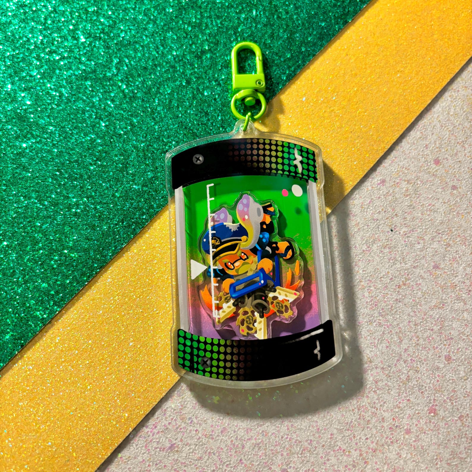 Splatoon Inkling Mascot Ink Tank Acrylic Shaker Charms - Etsy