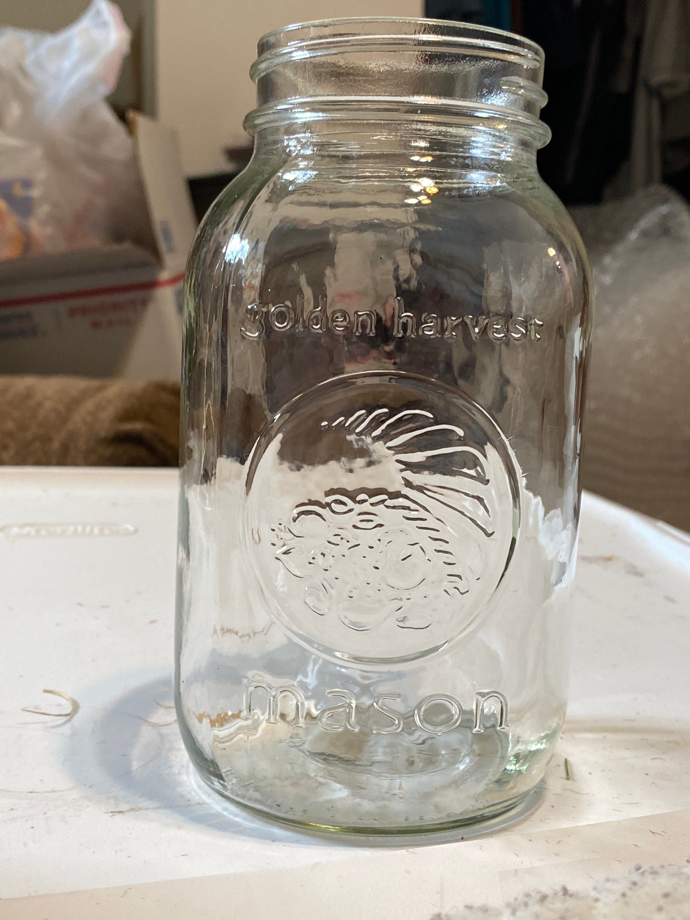 8 oz Mason Glass Jar with Lids - Choose from Flat, Safety Button, Straw  Hole, Daisy Cut