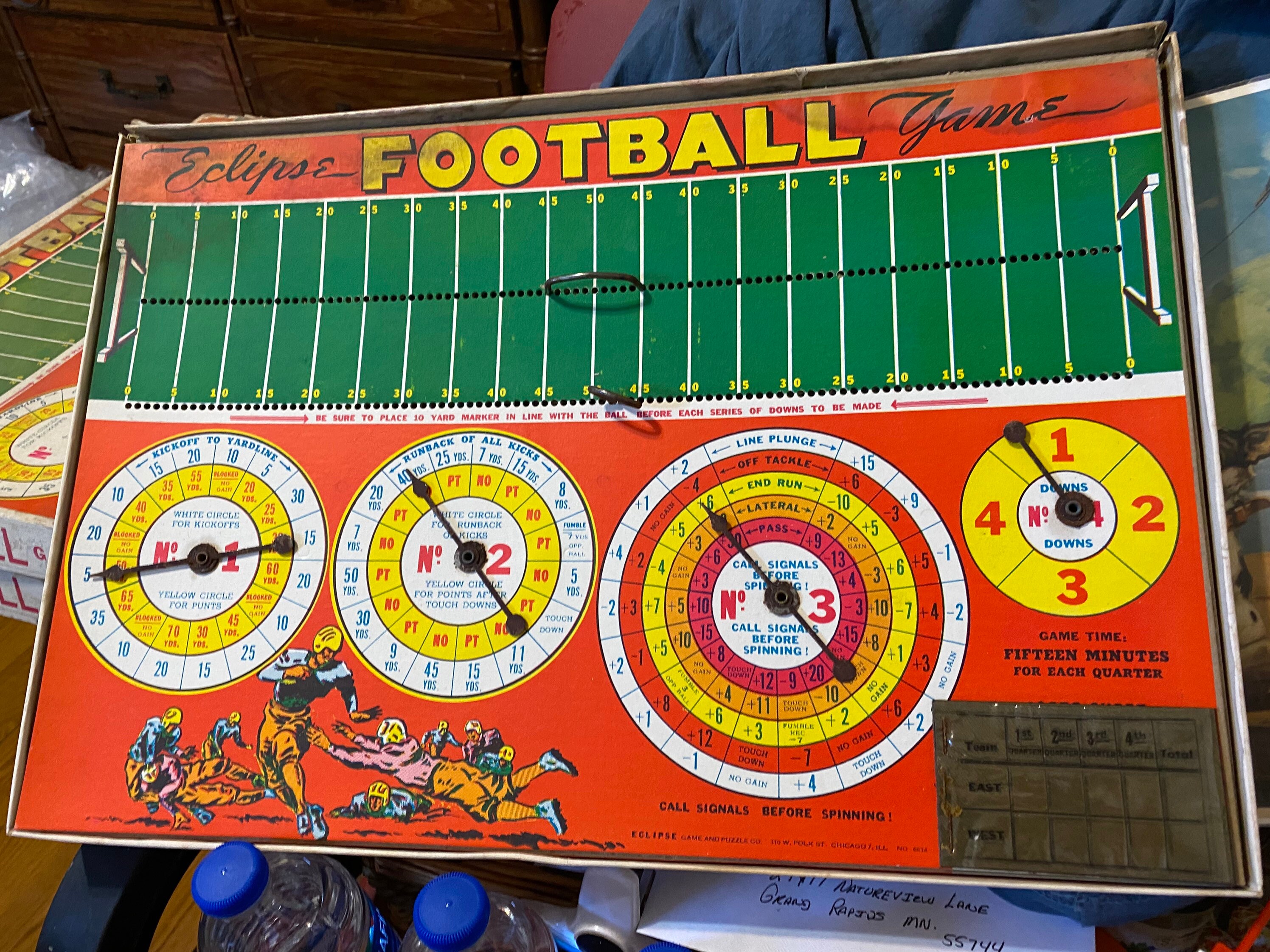 Vintage Football Game. Etsy