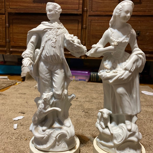 Large Plaster Statue Etsy