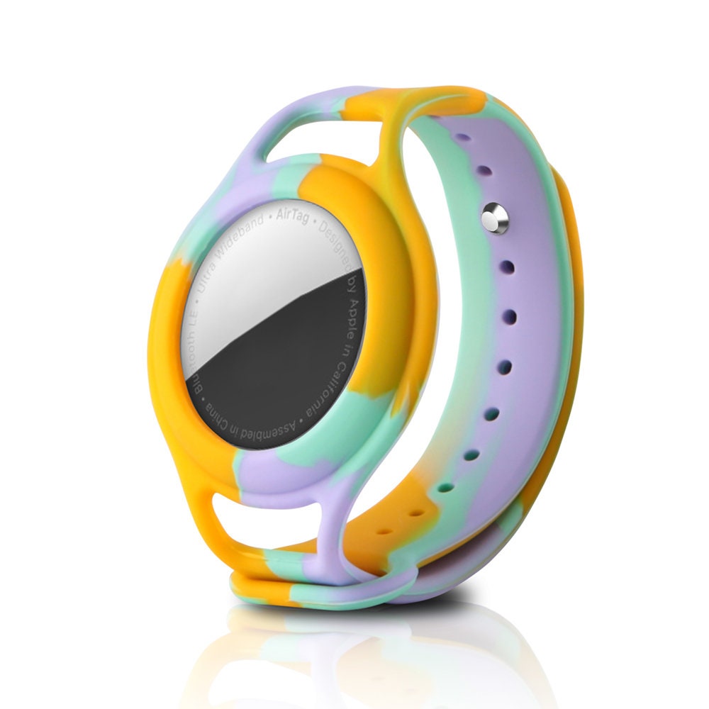 AirTag wristband for kids (Multi-Coloured)