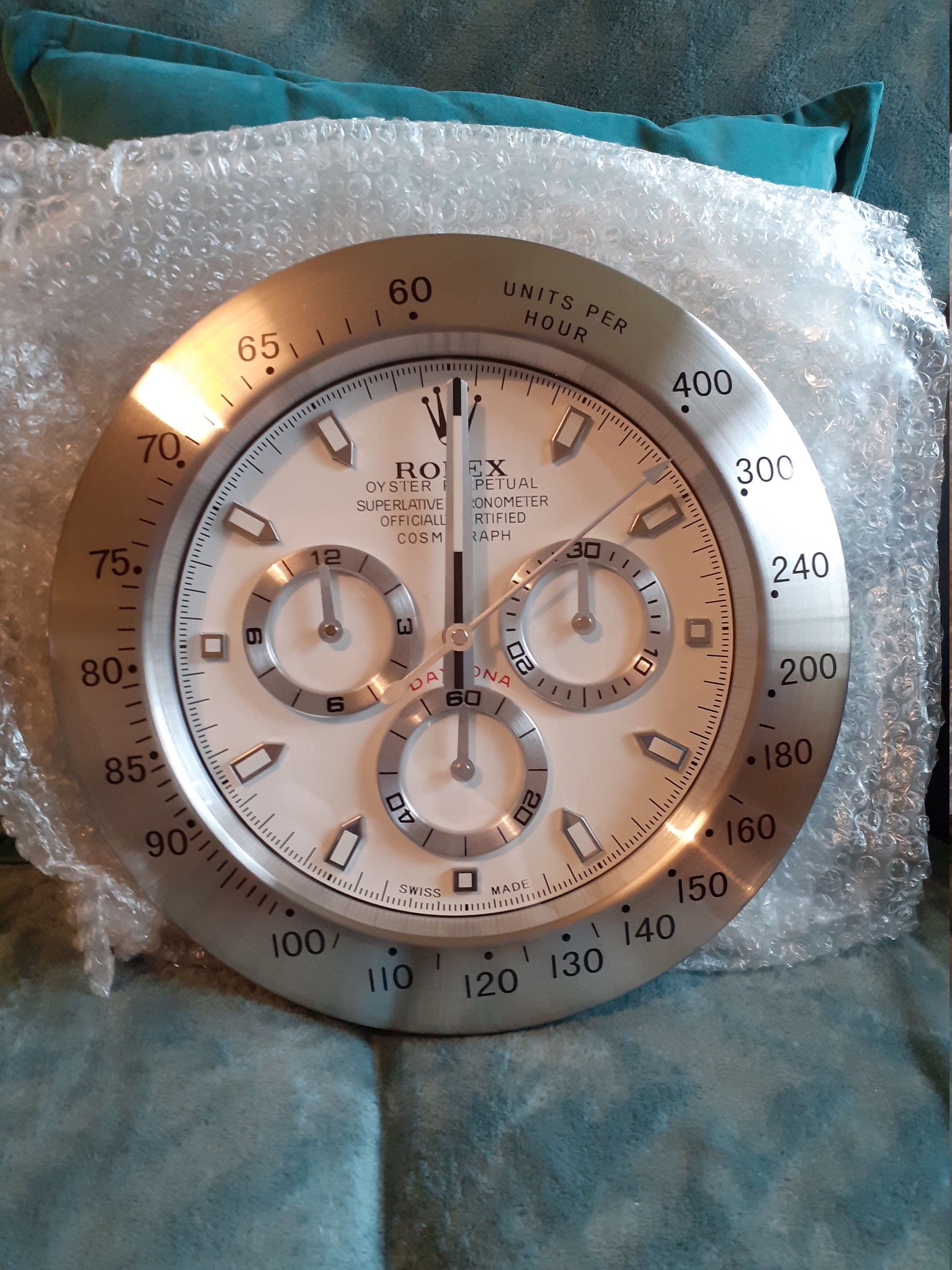 Rolex Dealers wall clock Free world wide delivery Etsy