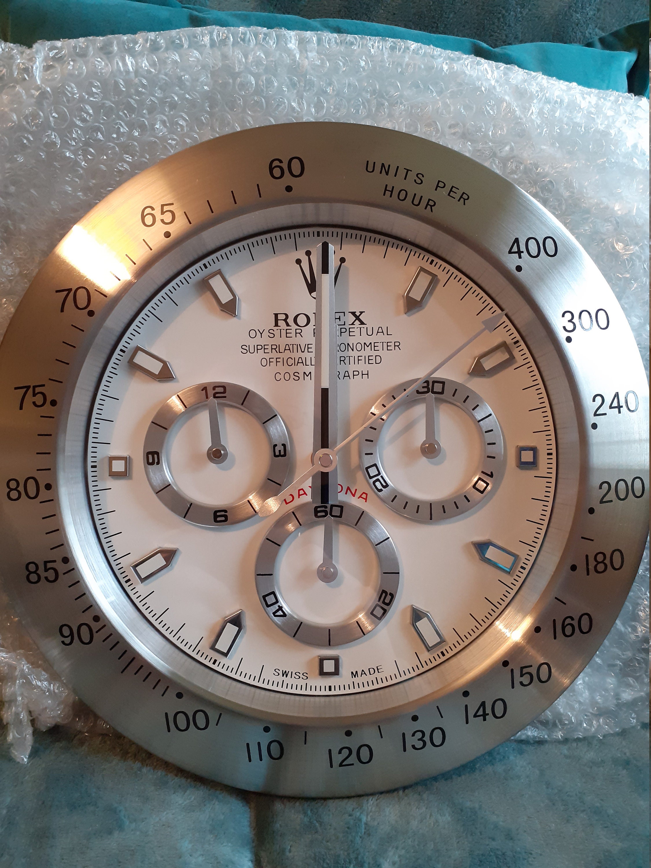 Rolex rolex dealer wall clock Free world wide delivery Etsy