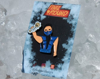 Sub-Zero "Cold Blooded" Mortal Kombat Enamel Pin