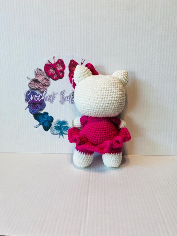 hello kitty crochet dress Crochet Hello Kitty / Pink Dress