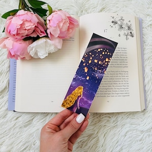 Disney Rapunzel Bookmark - Disney Bookmark - Bookworm - Rapunzel Tangled