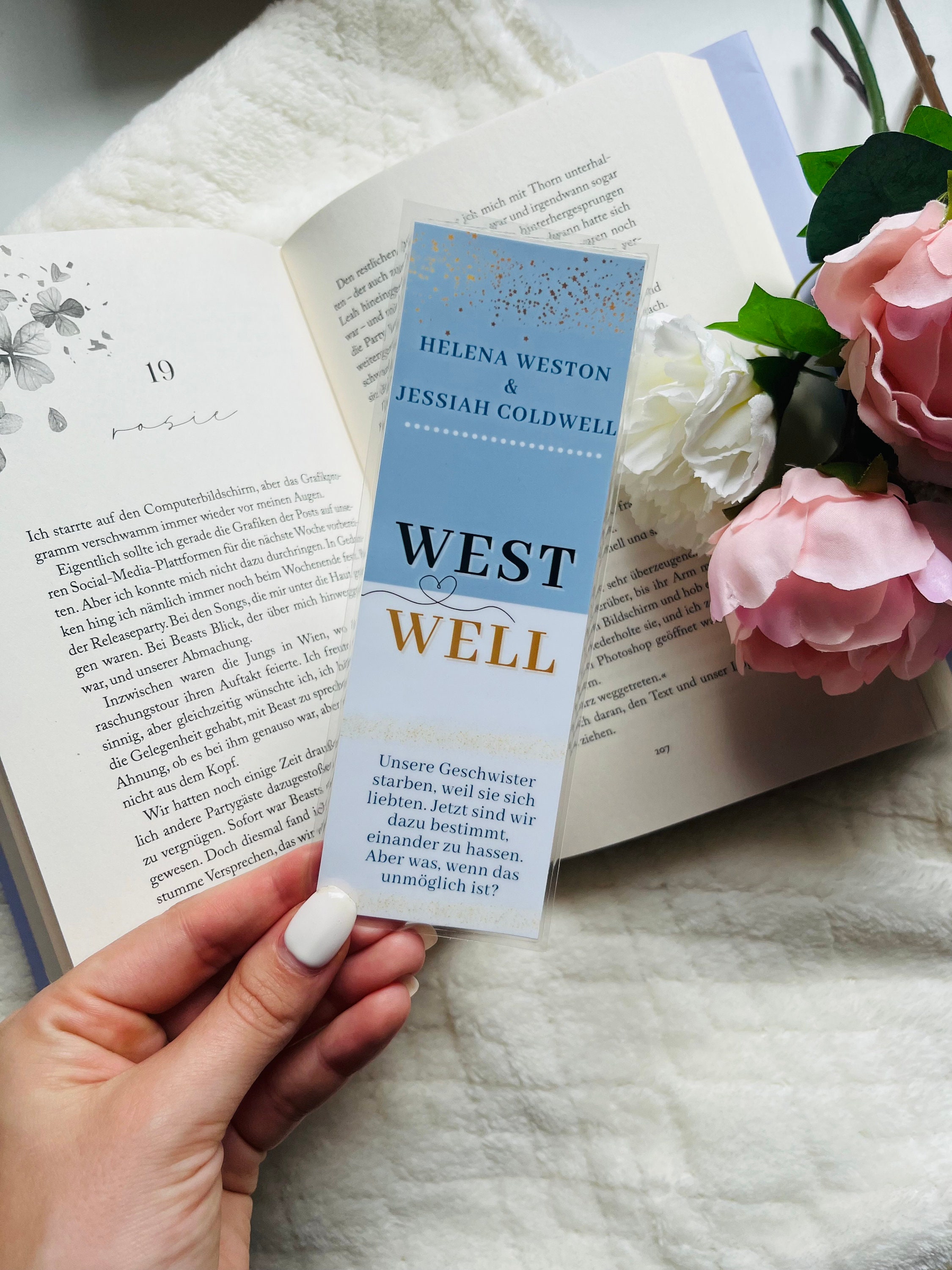 Segnalibro West Well Book Love Helena e Jessiah Segnalibro New York -   Italia