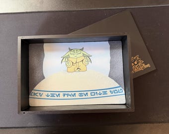 May The Dice Be With You Ebony Dice Tray with Magnetic Lid