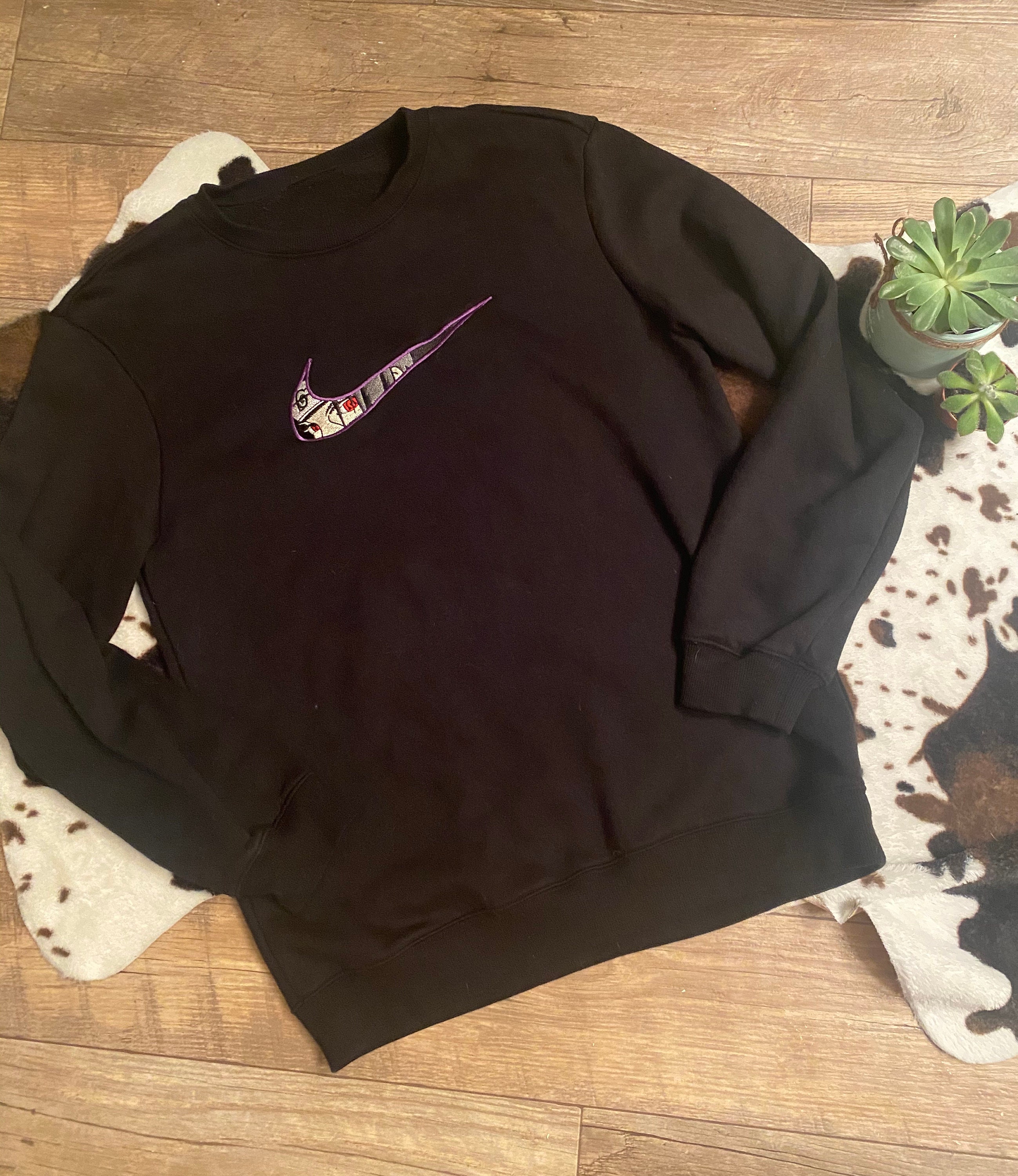Anime Nike Inspired Sweatshirt | Etsy