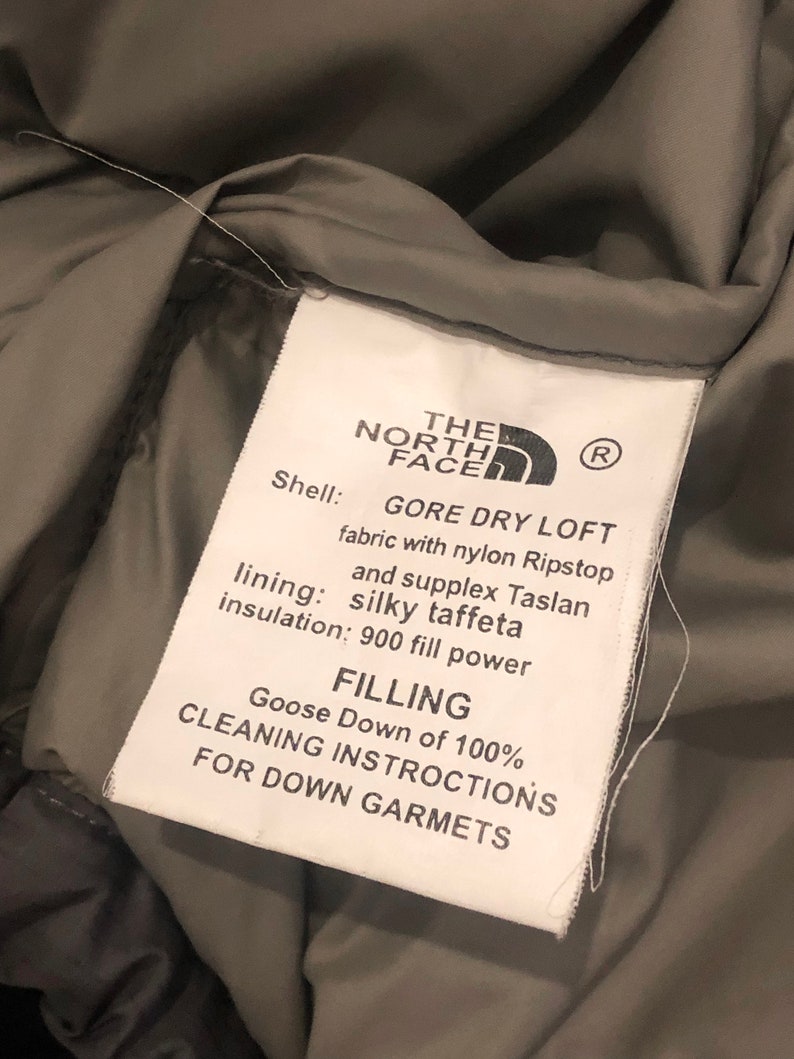 The North Face Goose Down Fill 900 