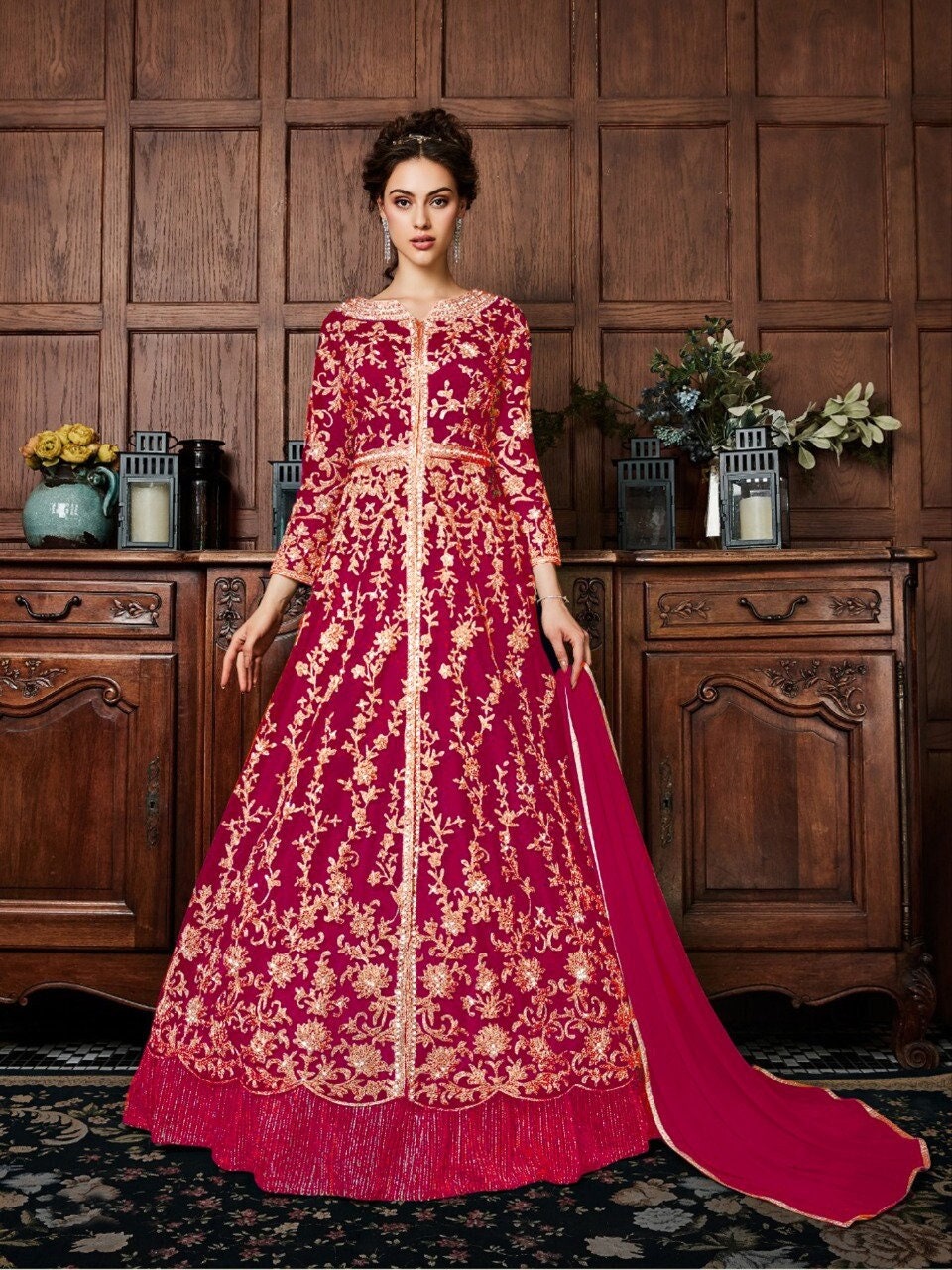 Indian Bridal Dress Etsy