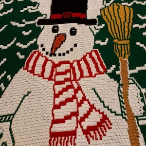 Frosty Friend Overlay Mosaic Crochet Pattern - Etsy