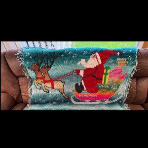 Santa's Visit Overlay Mosaic Crochet Pattern