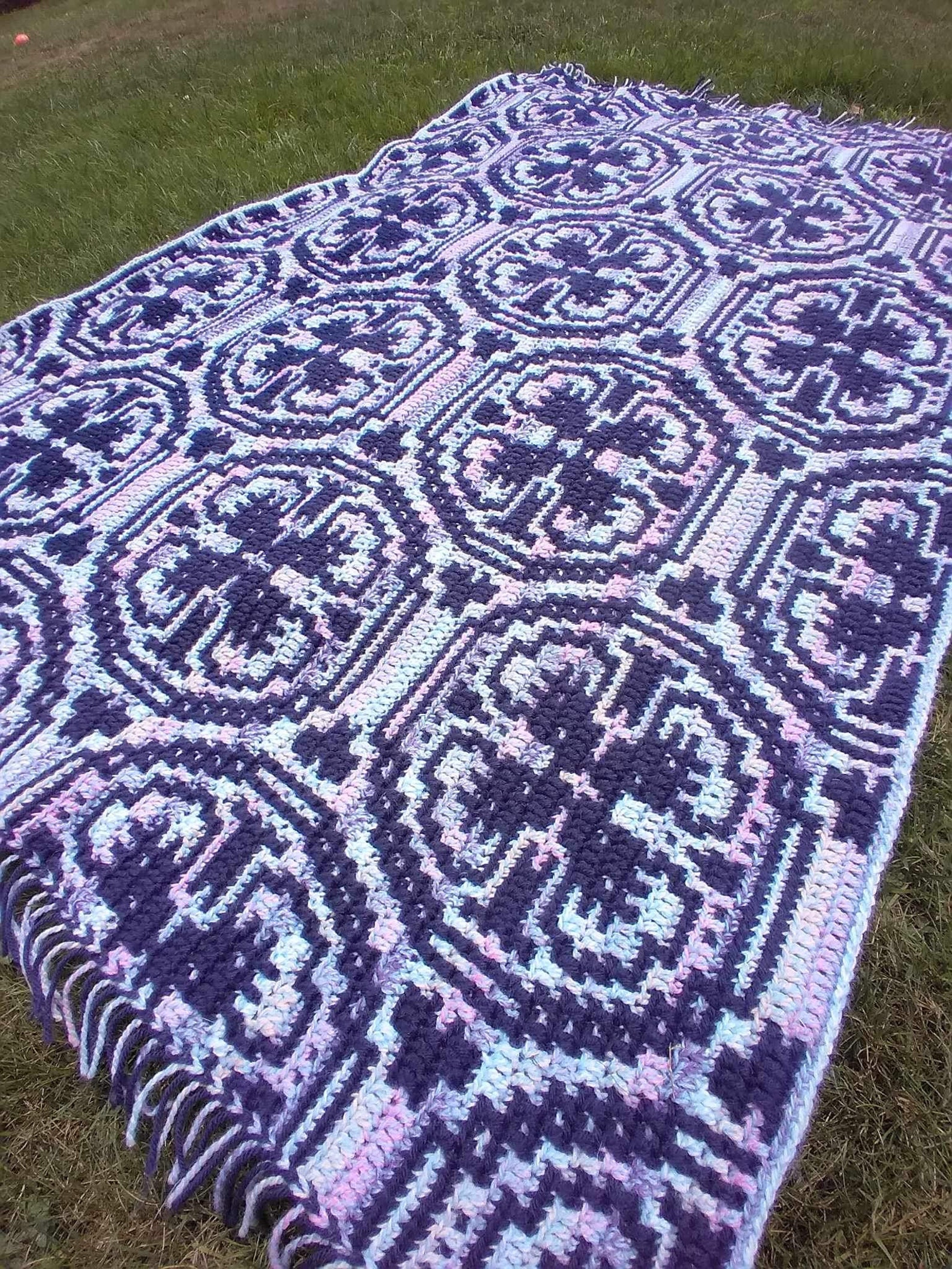 Magnolia Overlay Mosaic Crochet Pattern - Etsy