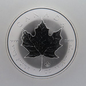 2014 Canada - Maple Leaf - 5 Dollars - 1 oz Silver Coin