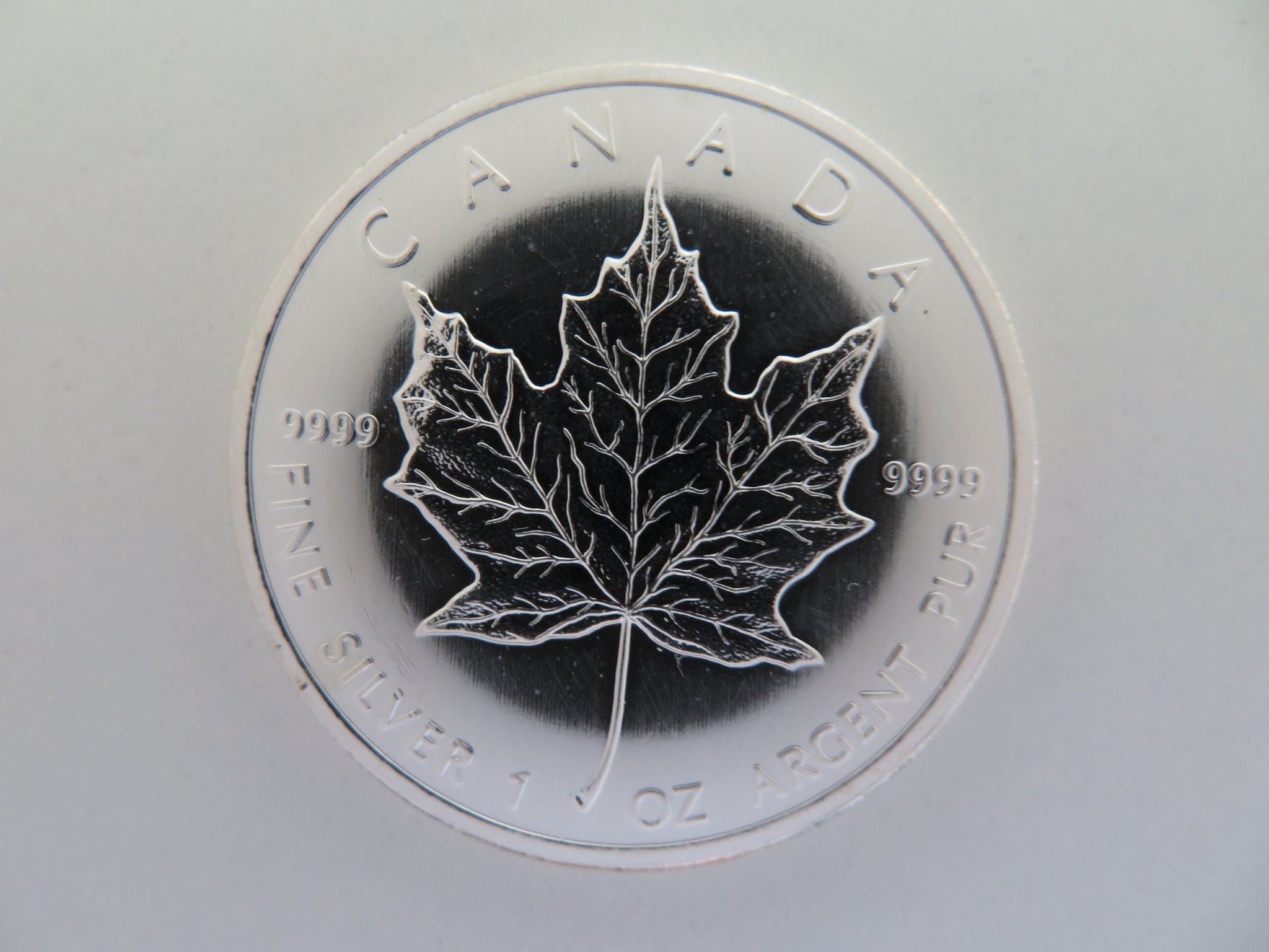 2010 カナダ - メープル リーフ - 5 ドル - 1 オンス銀貨 - Etsy 日本