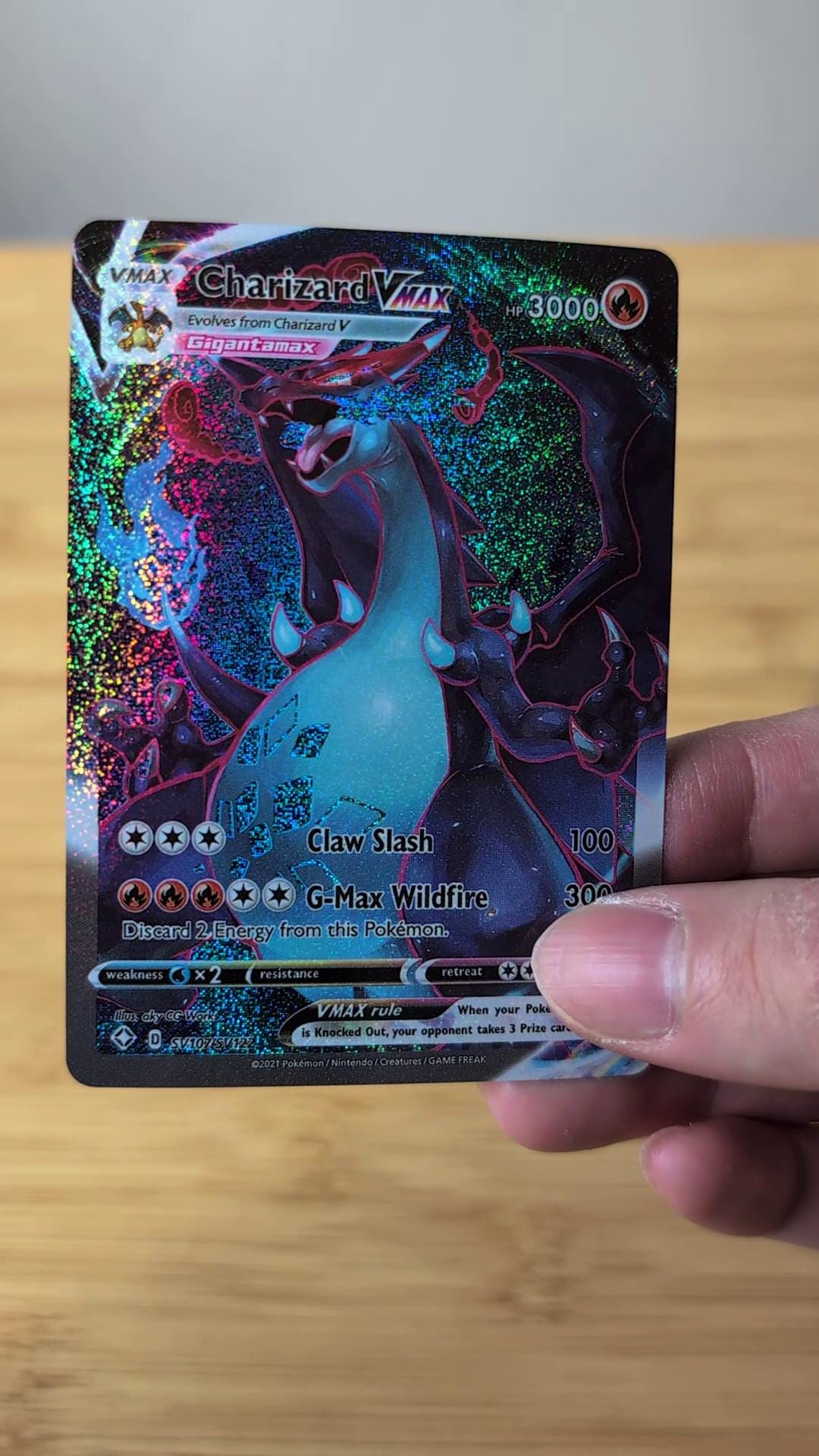 Mega Charizard Charizard - Chilling Reign - (proxy, Fake) - Etsy