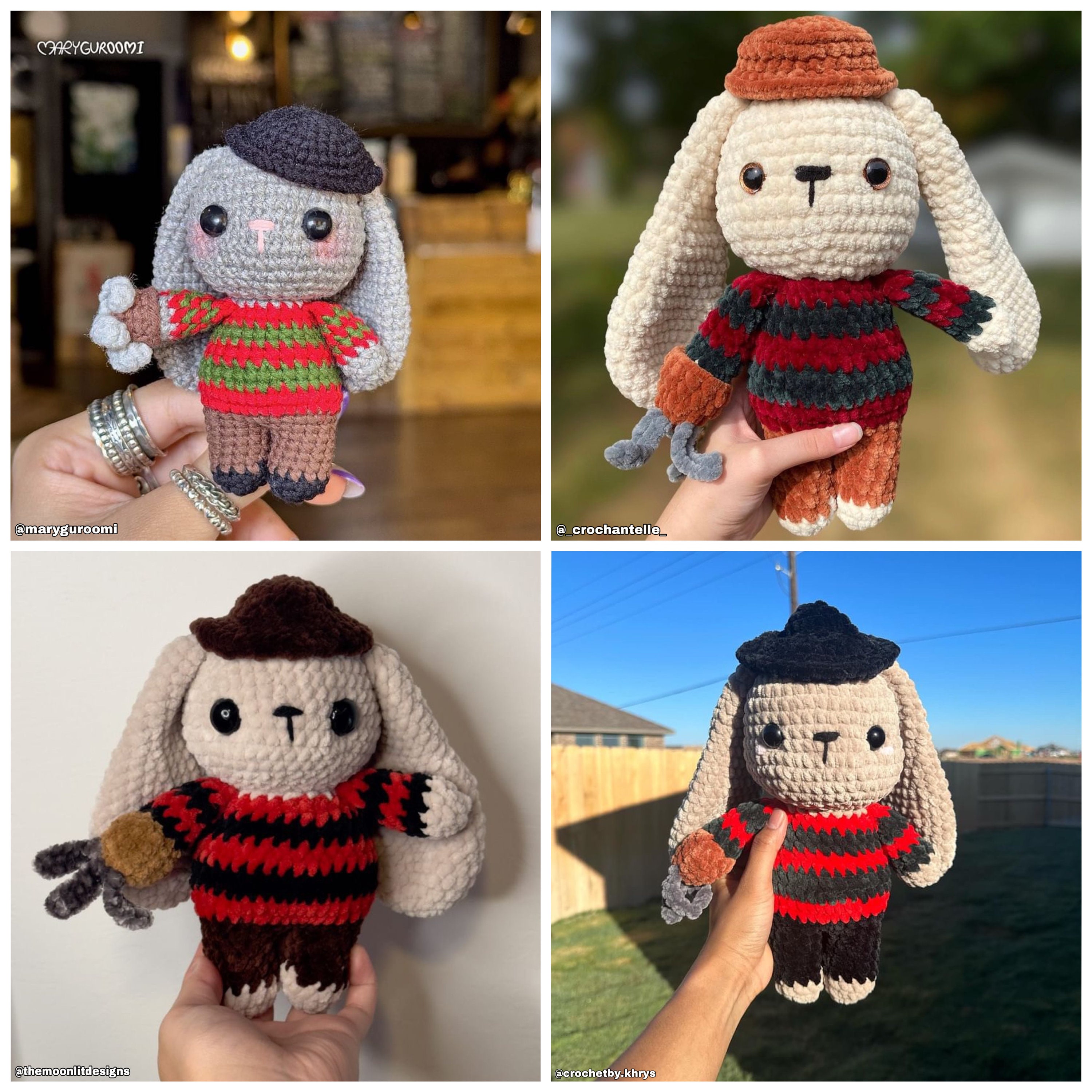 Freddy Bunny PDF Crochet Pattern - Etsy