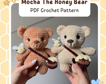 Mokka das Honigbärchen PDF Häkelanleitung