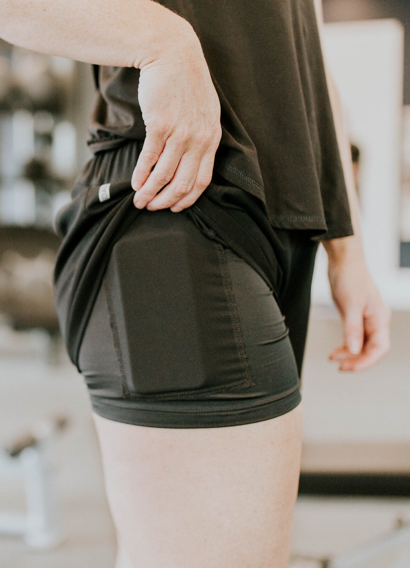 Phone Pocket Womens Athletic Shorts Running Jogging Gym Etsy