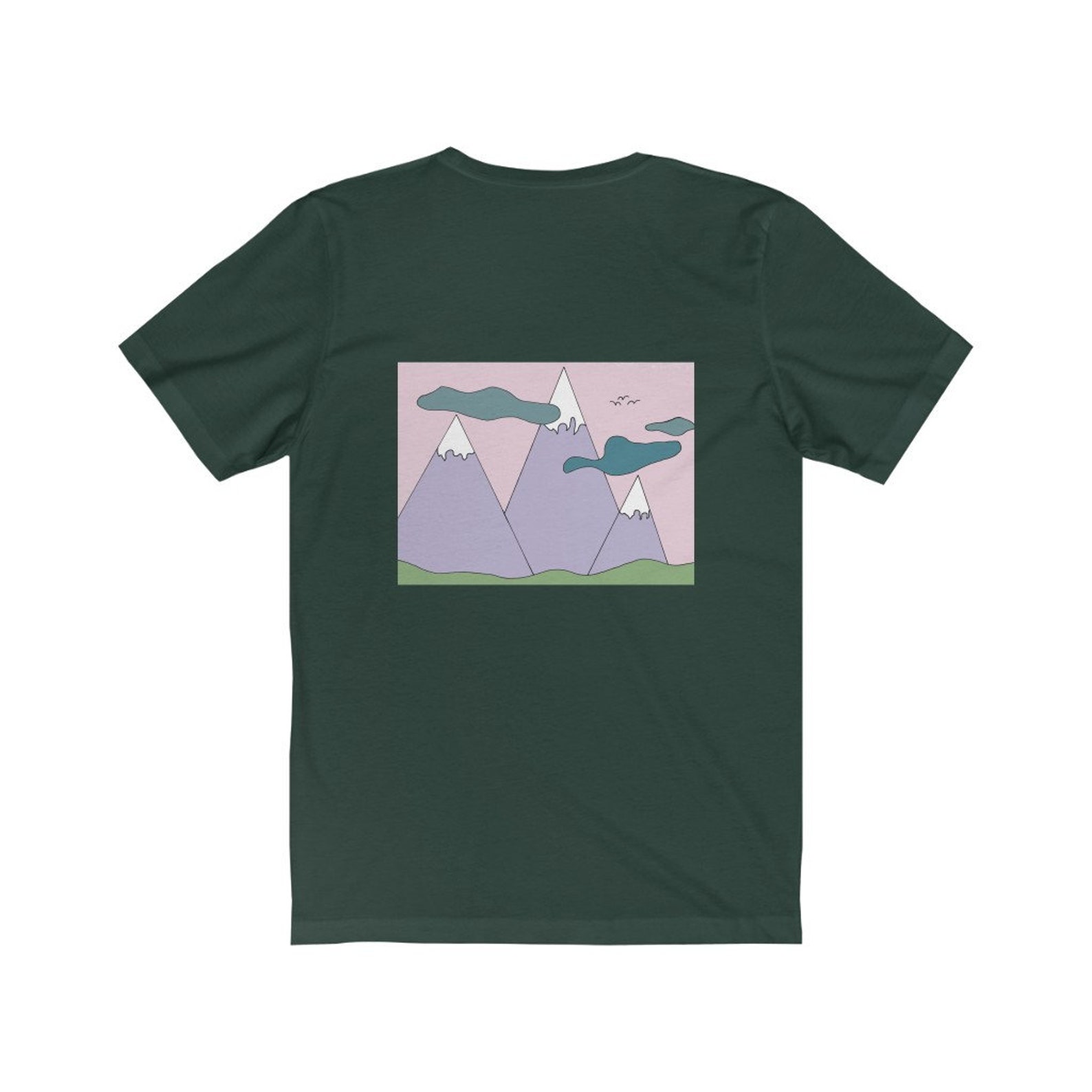 the mountain graphic tees