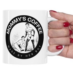 Cadeau femme dominatrice pour maîtresse, dominatrice, suprématie féminine, tasse à café pour femme dominante ou partenaire