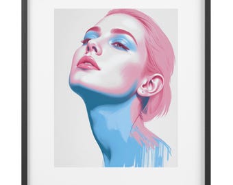 Impression d'art discrète Trans Pride : une décoration LGBTQ+ stimulante