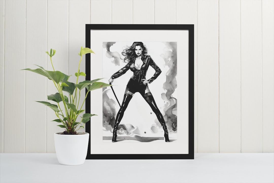 Femdom Art Print, Sexy Female Supremacy Poster - Etsy