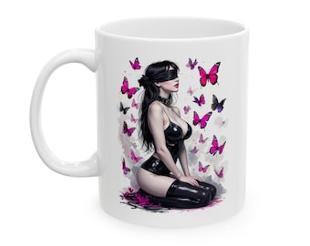 BDSM Mug, Dom Sub Gift for Master Slave, Bondage Shibari