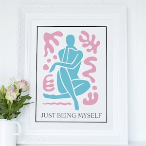 Discreet Transgender Art Poster, Wall Art Henri Matisse