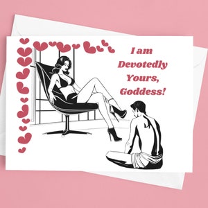 Femdom Love Card for Mistress