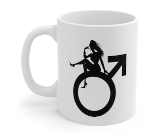 Subtle Femdom Mug, Feminist Gift for Mistress or Dominatrix