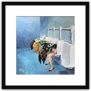 New York Jets Edition &quot; Ladies Line Was Too Long&quot; Black Frame