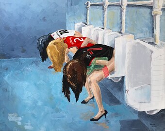 Toronto Raptors Edition "Ladies Line Was Too Long" Print