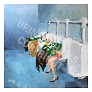 Green Bay Packers 2024 Edition  &quot; Ladies Line Was Too Long&quot;  Print